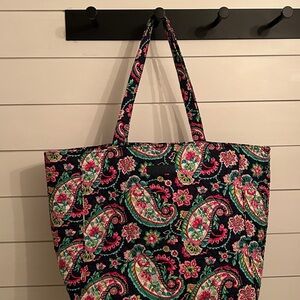 Vera Bradley Retired Petal Paisley Tote